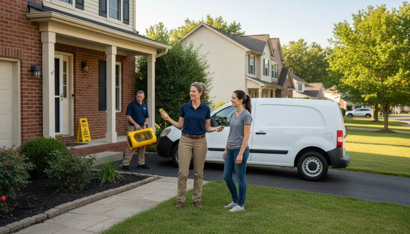 Water restoration image for Mildew Remediation in Rootstown, OH